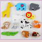 Cross-Border Children's Wooden Three-Dimensional Hexagonal Puzzle Animal Transportation Puzzle Building Blocks Early Education Educational Toys