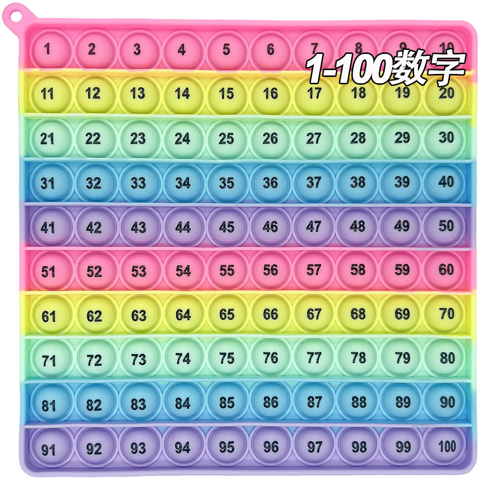 Promotional walking in Europe and America 12 factorial addition arithmetic learning puzzle science education pinch music teaching toys rodent pioneer