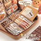Capibala Capybara Pencil Case Large Capacity 12-Layer Coffee Maillard High-Value Multi-Function Pencil Case