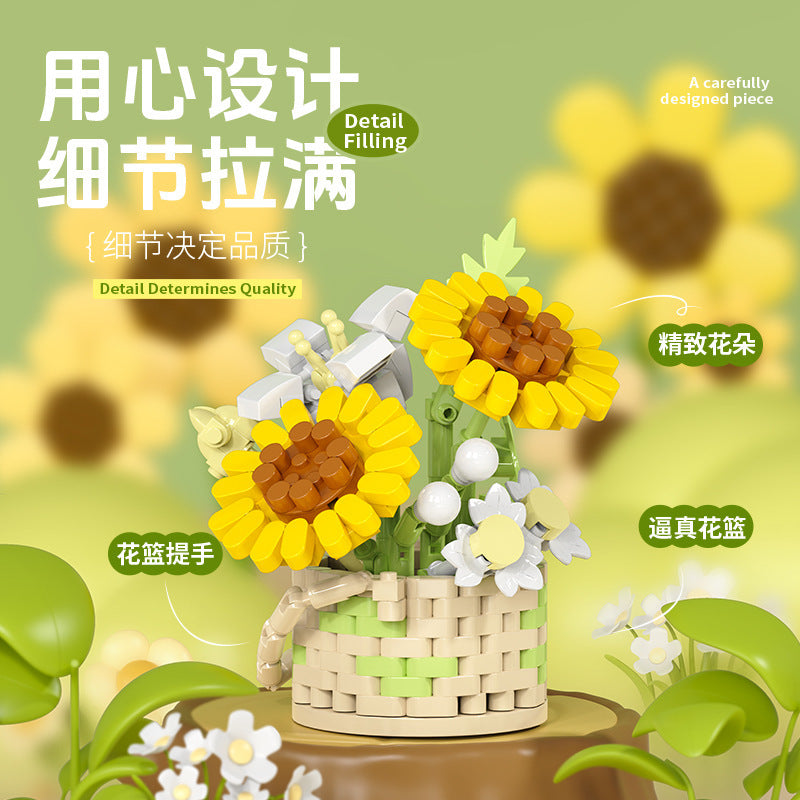 Building Blocks Compatible with Assembling Small Boxed Children's Educational Toys, Building Blocks with Small Particles and Micro Particles, Wholesale
