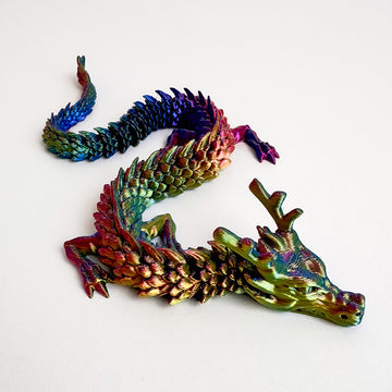 3D printing Chinese dragon dragon handicraft ornaments hand-made activities joint dragon toys cross-border manufacturers wholesale customization