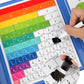 Magnetic Fraction Disk Demonstrator Numerator and Denominator Cognitive Addition and Subtraction Operation Third Grade Primary School Mathematics Teaching Aids Toys
