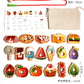 Wooden Greedy Caterpillar Stringing and Beading Game Concentration Logical Thinking Training Kidsren's Toys Montessori Teaching Aids