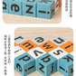 Children's English Scrabble Word Game Toys Fun Baby Parent-Child Interaction Puzzle English Letter Cognition