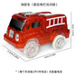 Magnetic track car electric light-emitting jeep police car project small train track accessories children's toys car