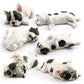 Cross-border Children's Cognitive Simulation Pet Dog Model Sleeping Posture French Bulldog Chai Dog Decorative Ornament Toy