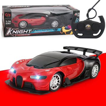 Factory direct four-way remote control car gift boy toy car electric sports car children's remote control car a generation of hair