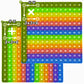 12X12 European and American Multiplication Table Math Practice Board Silicone Educational Science Learning Aid Toy Fun