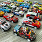 Tiktok popular alloy car iron car wholesale children's toy simulation model bulk decoration with pull back car