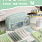 New Simple In-Style Large-Capacity Stationery Bag for Students, High-Looking Stationery Box, Multi-Functional Storage Pencil Case, Pencil Case