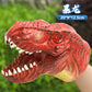 Dinosaur Hand Puppet Cross-Border Wholesale Gloves Soft Rubber Triceratops Tyrannosaurus Rex Children's Simulation Animal Model Boy Toy