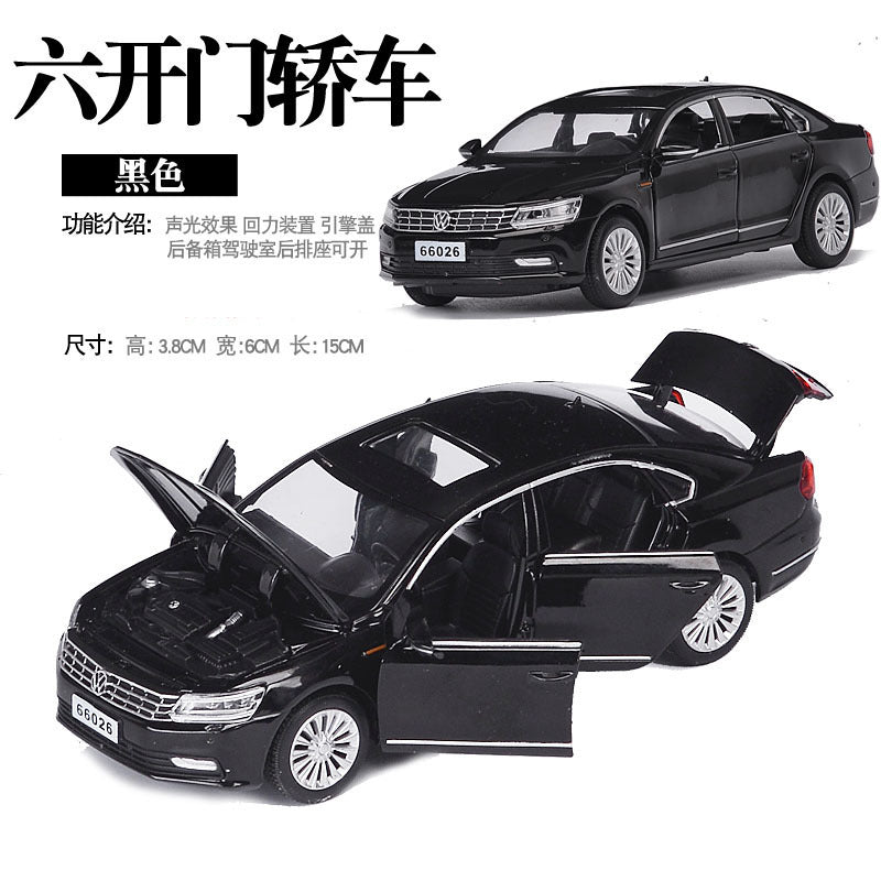 Baosilun 1:32 Volkswagen Passat Sedan Door Opening Alloy Car Model Artificial Kidsren's Toys Bulk 66026