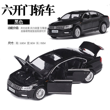Baosilun 1:32 Volkswagen Passat Sedan Door Opening Alloy Car Model Artificial Kidsren's Toys Bulk 66026