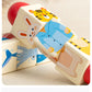 Cecpc Kidsren's Early Education Rotating Building Block Puzzle Baby Animal and Fruit Cognition Wooden Educational Toys for 1-2-3 Years Old