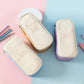 Large-Capacity Retractable Pencil Case Stationery Box in Japanese and Korean Style, Macaron Color, Upgraded Version for Primary and Secondary School Students, in Stock
