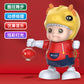 Electric baby toys with singing and dancing robot children's early education practice head-up xiaolongbao New Year gift