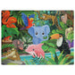 Wooden 80 Pieces Puzzle Toddler Cartoon Dinosaur Animal Plane Puzzle Baby Early Education and Intelligence Building Blocks Toy