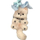 Twisting Stick Kitten DIY Material Pack Casual Style Cute Stuffed Toy for Girls Birthday Gift Bag Pendant