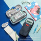 Retractable Pencil Case, Super Large Capacity, Multifunctional Stationery Box, Portable Foldable Storage Bag for Primary and Secondary School Students, Specially Designed for Exams