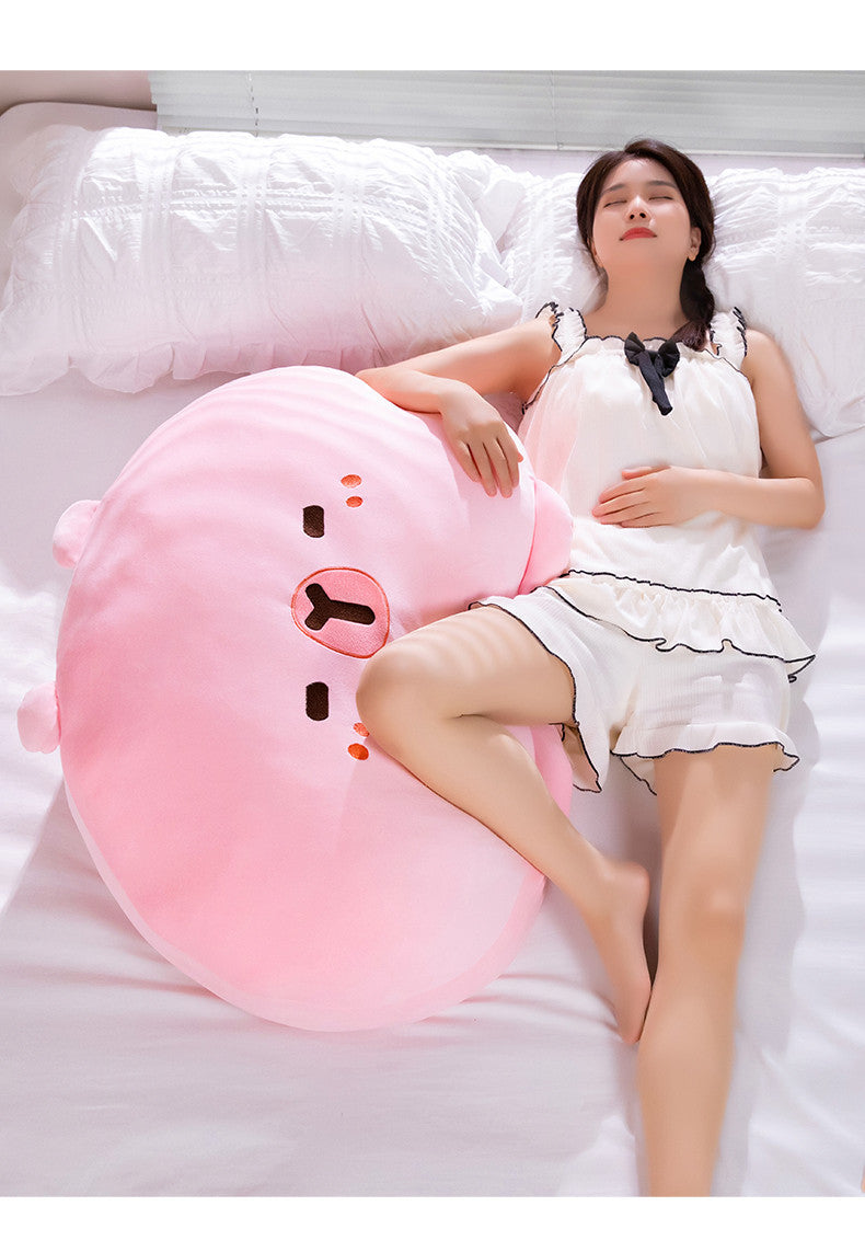 New Capibala Capybara Pillow Soft Cute Dumpling Cute Girl Sleeping Pillow Plush Toy Cross-Border