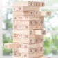 Children's Puzzle Stack Balanced Stack High Draw Building Blocks Layer by Layer Stack Wooden Strip Draw Wood Table Game Toys