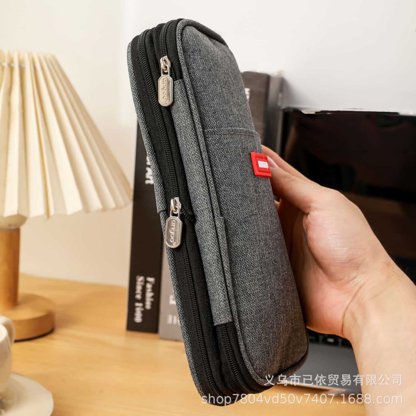 Retractable Pencil Case, Super Large Capacity, Multifunctional Stationery Box, Portable Foldable Storage Bag for Primary and Secondary School Students, Specially Designed for Exams