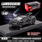 Cross-Border Popular 1:43 Three-Door Alloy Sports Car Model Kidsren's Pull-Back Toy Car Color Boxed Boy Toy Batch