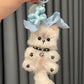 Twisting Stick Kitten DIY Material Pack Casual Style Cute Stuffed Toy for Girls Birthday Gift Bag Pendant
