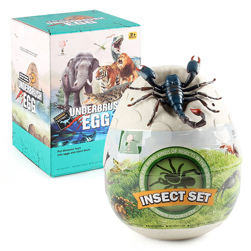 submarine marine life model jurassic dinosaur world simulation animal model blind box egg ornaments suit