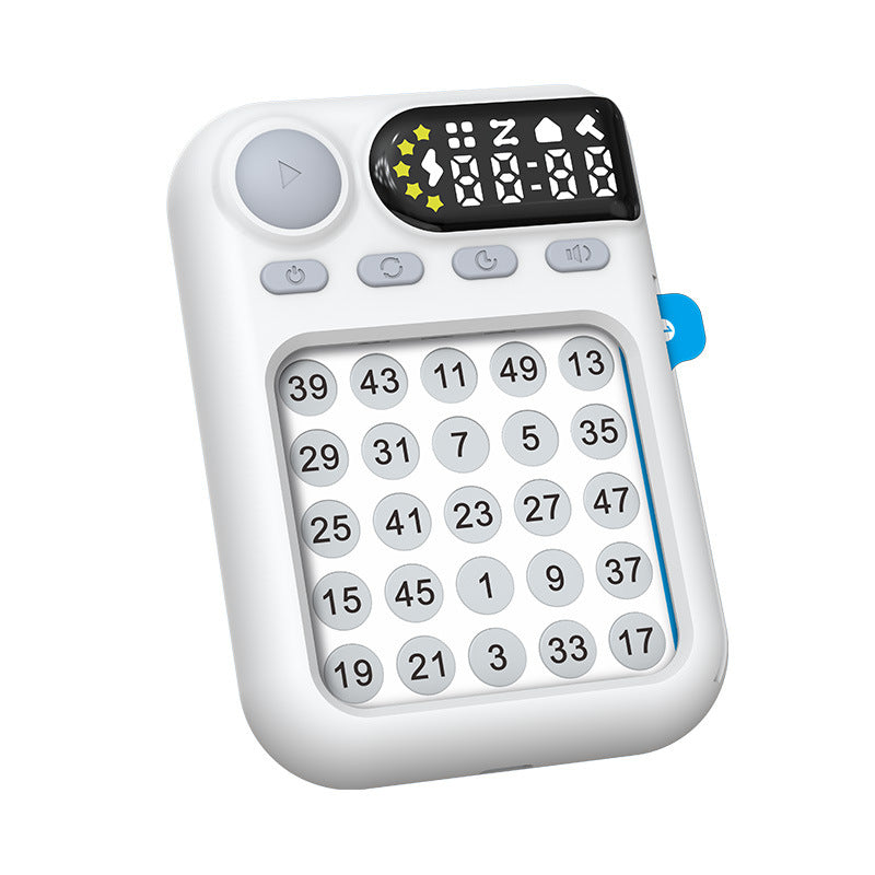 English version of Schulte tablet computer concentration training machine children's early education puzzle visual hearing students focus