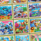 100 children's wooden cartoon animal dinosaur plane wooden puzzle boys and girls baby early education educational toys