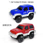 Magnetic track car electric light-emitting jeep police car project small train track accessories children's toys car