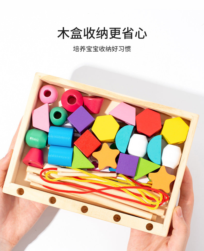 Three-Dimensional Four-Piece Chess Four-Piece Game Chess P 0.34kg Kidsren's Educational Early Education Multi-Person Toy Wooden Boxed Multi-Color