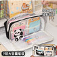 Velcro Puppy Pencil Case High-Looking 2025Ins Stationery Niche New Cute Girls Large-Capacity Stationery Box