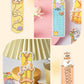 Paper Bookmark Meow's Everything Book Cute Flash Sand Bookmark Student Reading Marker Booklet Creative Gift Writable