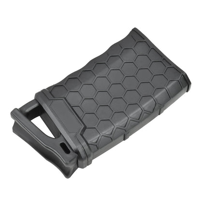 Cross-border Amazon new honeycomb M4 magazine quick pull rubber sleeve 5.56 non-slip magazine sleeve universal soft rubber sleeve