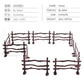 Animal Jurassic simulation farm scene sand table decoration fence large door frame dinosaur model toy