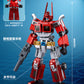 Little Luban Building Blocks Children's Educational Assembled Car Model Transforming Mecha Robot Compatible with Lego Boy Toys