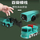 Magnetic Deformation Stitching Robot Toy Children's Baby Birthday Boy Building Blocks Assembled Engineering Vehicle