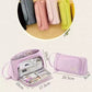 Corduroy Simple Large-Capacity Pencil Bag for Junior High School Students Small Fresh Canvas Pencil Bag Multi-Functional Storage Stationery Bag