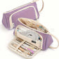 Triangular Pencil Case with Large Capacity and Multi-Functional Features, Korean-Style Ins-Style Stationery Box for Middle and High School Students, Direct from the Manufacturer