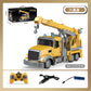 Children's remote control dump truck toy boy dump truck model excavator engineering transporter truck alloy excavator