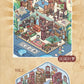 Mr. Mo Yan's New 3D Landscape Stickers Kaleidoscope Series Fun Original DIY Stress-Relief Stickers