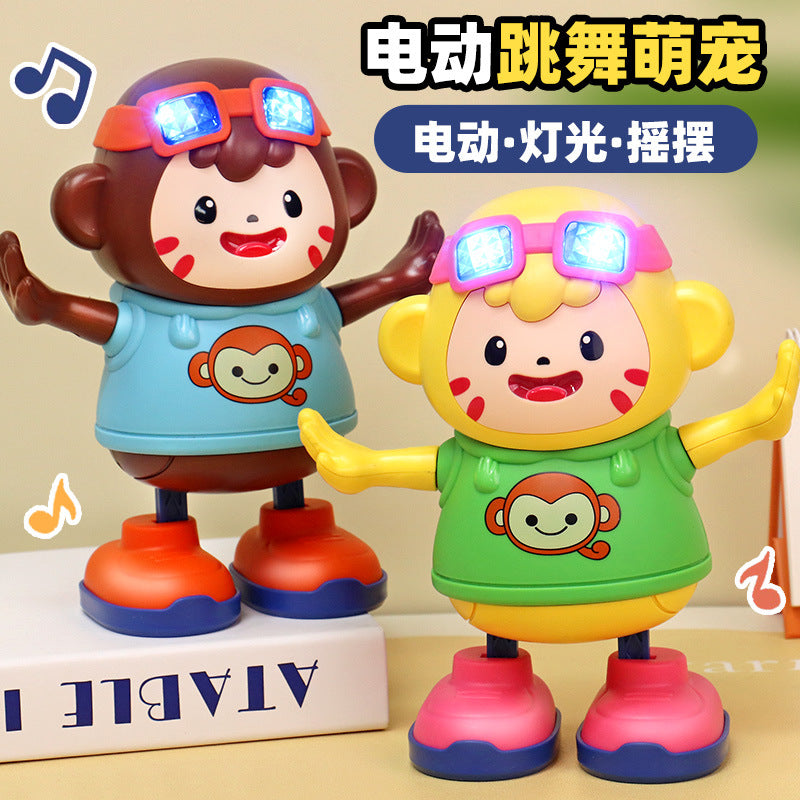 Shake Tone Swing Penguin Baby Electric Toys Educational Singing and Dancing Light Concert Factory Direct Sales