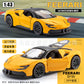 Cross-Border Popular 1:43 Three-Door Alloy Sports Car Model Kidsren's Pull-Back Toy Car Color Boxed Boy Toy Batch