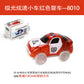 Children's changeable luminous rail car electric car toy boy puzzle free assembly sliding building blocks suit