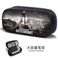Sand Sculpture Pencil Bag for Boys, Multifunctional Stationery Box for Primary and Secondary School Students, Pubg Game Stationery Bag, Kidsren's Trendyy Pencil Bag