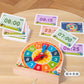 Specialized Clock Teaching Aids for Elementary School: Clock Models for First and Second Graders, Alarm Clock Face, Children's Learning Time Toys