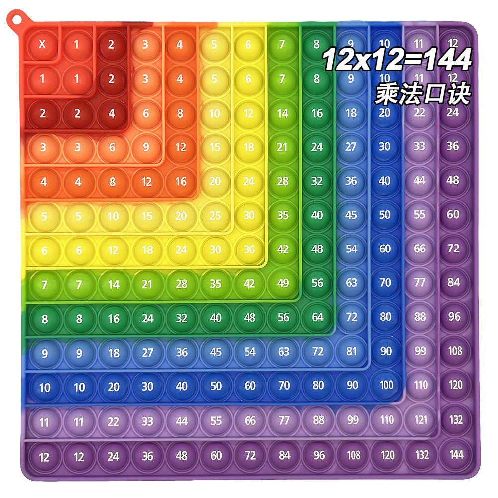 Promotional walking in Europe and America 12 factorial addition arithmetic learning puzzle science education pinch music teaching toys rodent pioneer