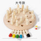 Cross-border children's wooden early education color memory chess thinking logic concentration training parent-child interactive puzzle board game